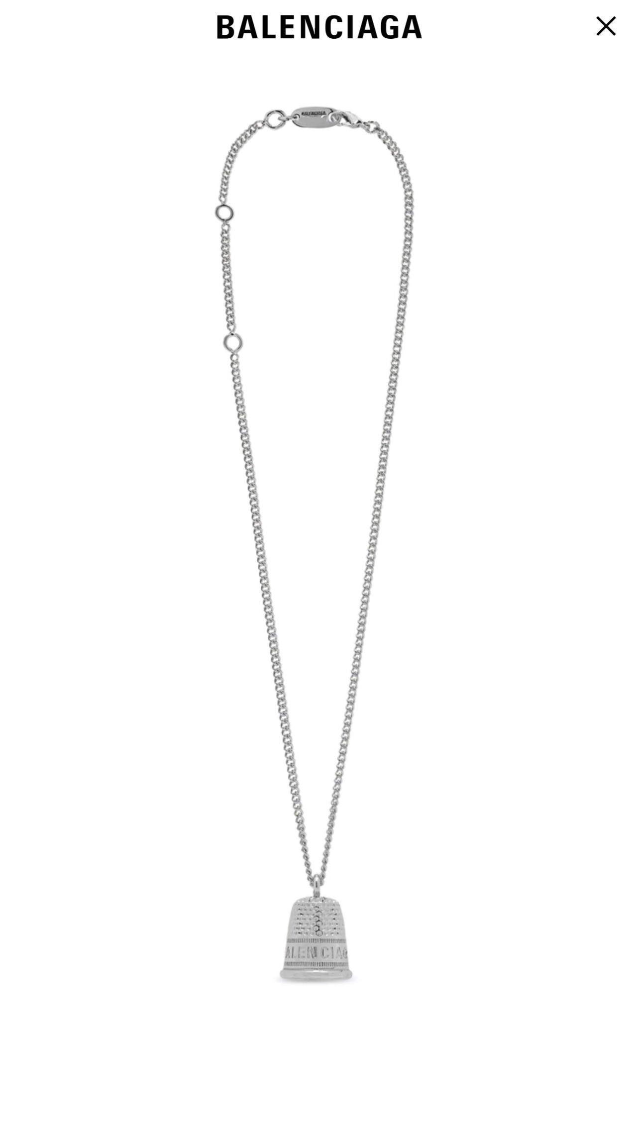 China Replica Balenciaga Necklaces 57usd Only