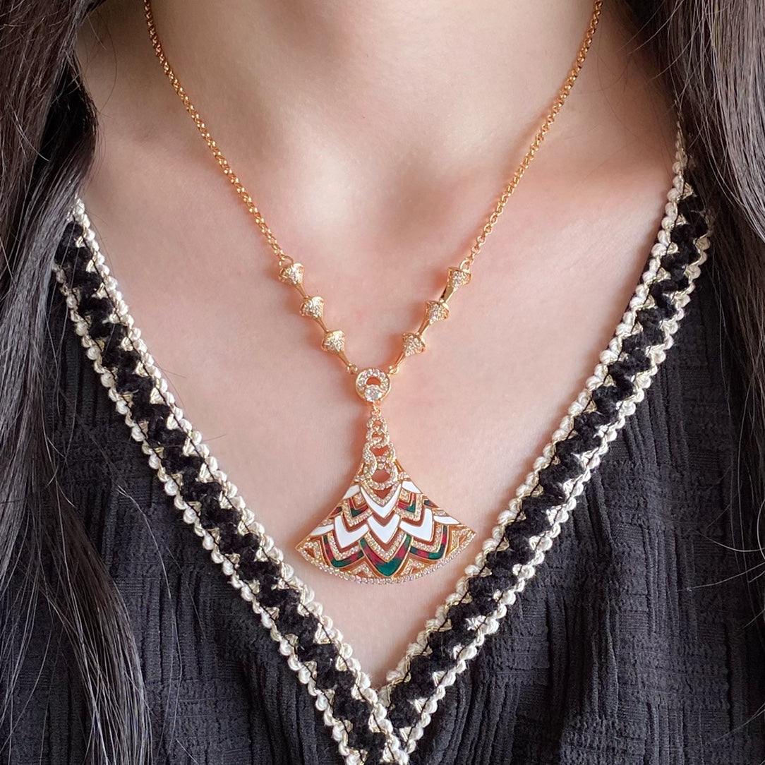China Replica Bvlgari Necklaces 87usd Only