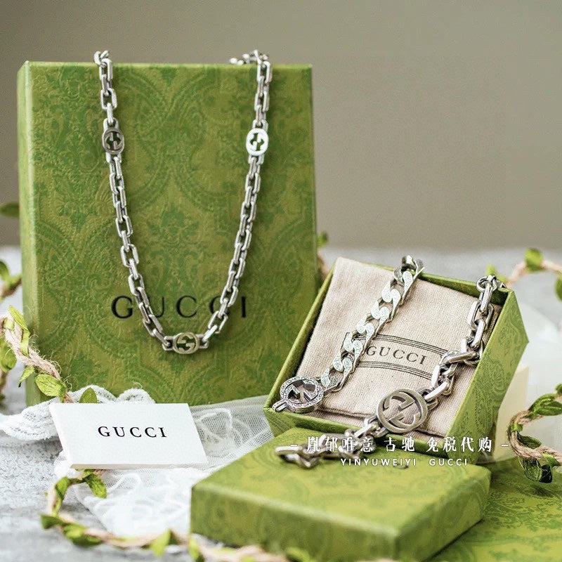 China Replica Gucci Necklaces 48usd Only