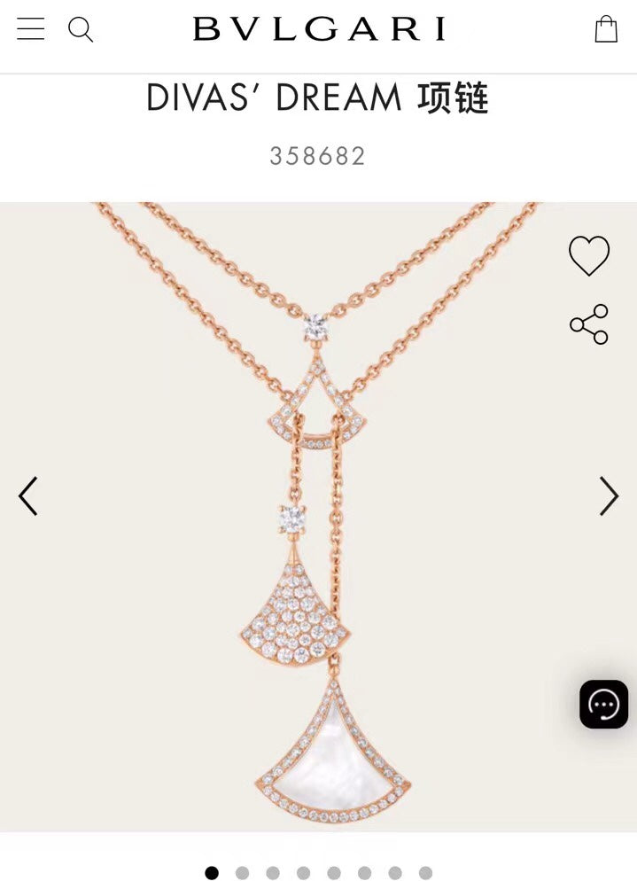 China Replica Bvlgari Necklaces 48usd Only