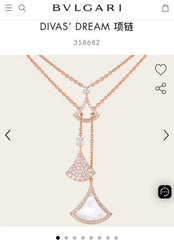 China Replica Bvlgari Necklaces 48usd Only
