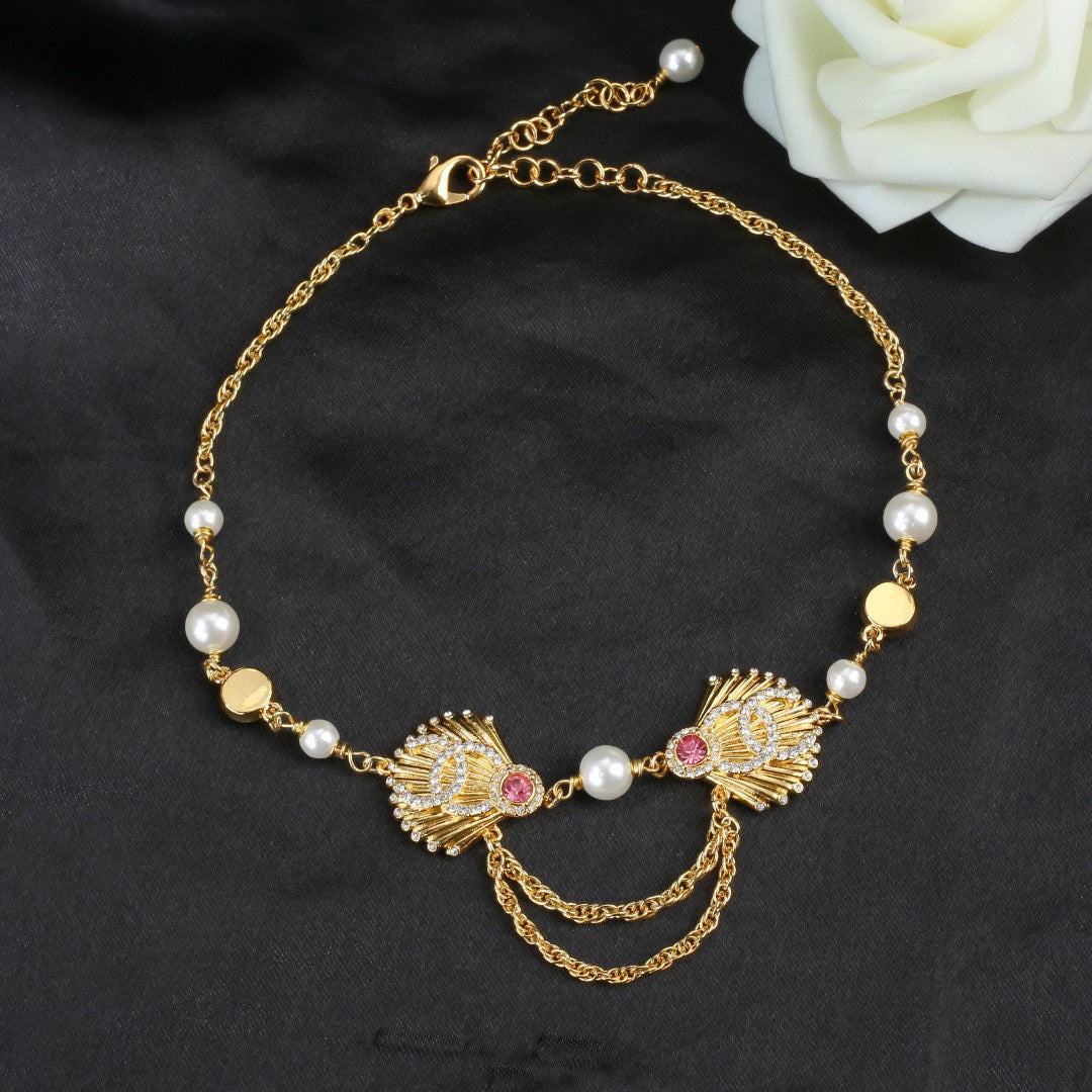 China Replica Chanel Necklaces 33usd Only