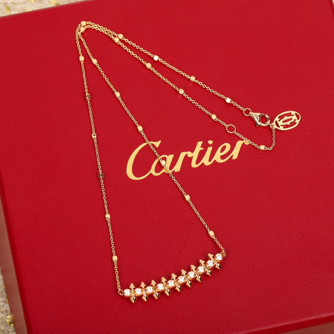 China Replica Cartier Necklaces 126usd Only