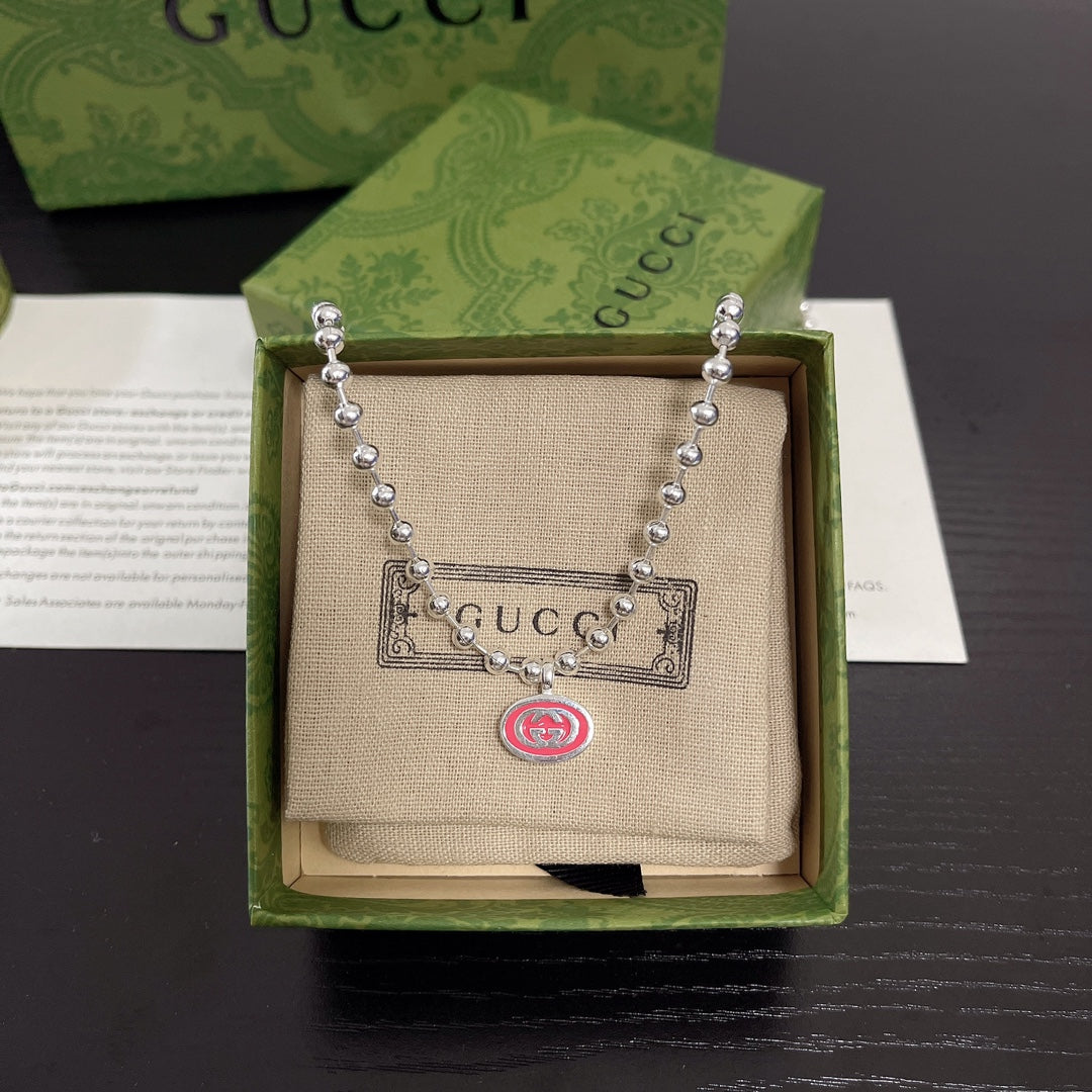 China Replica Gucci Necklaces 60usd Only