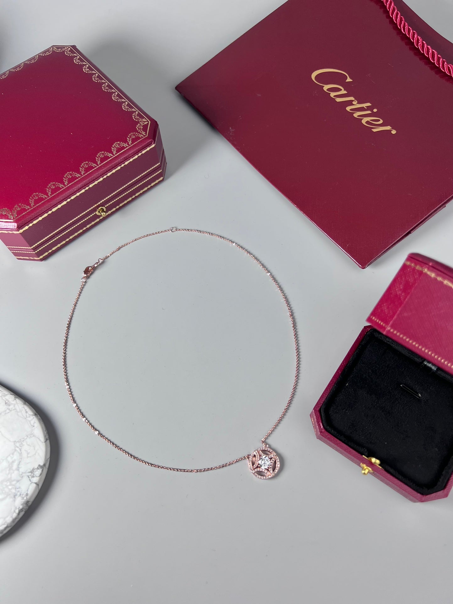 China Replica Cartier Necklaces 45usd Only