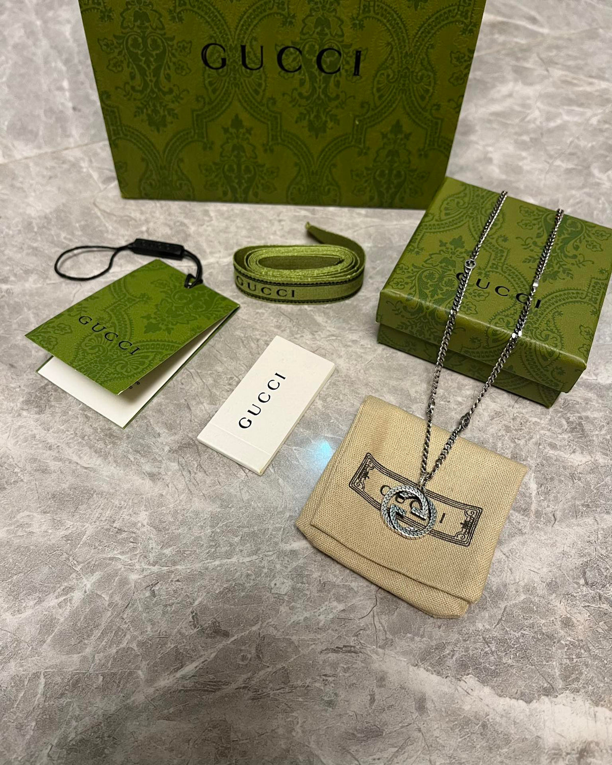 China Replica Gucci Necklaces 51usd Only
