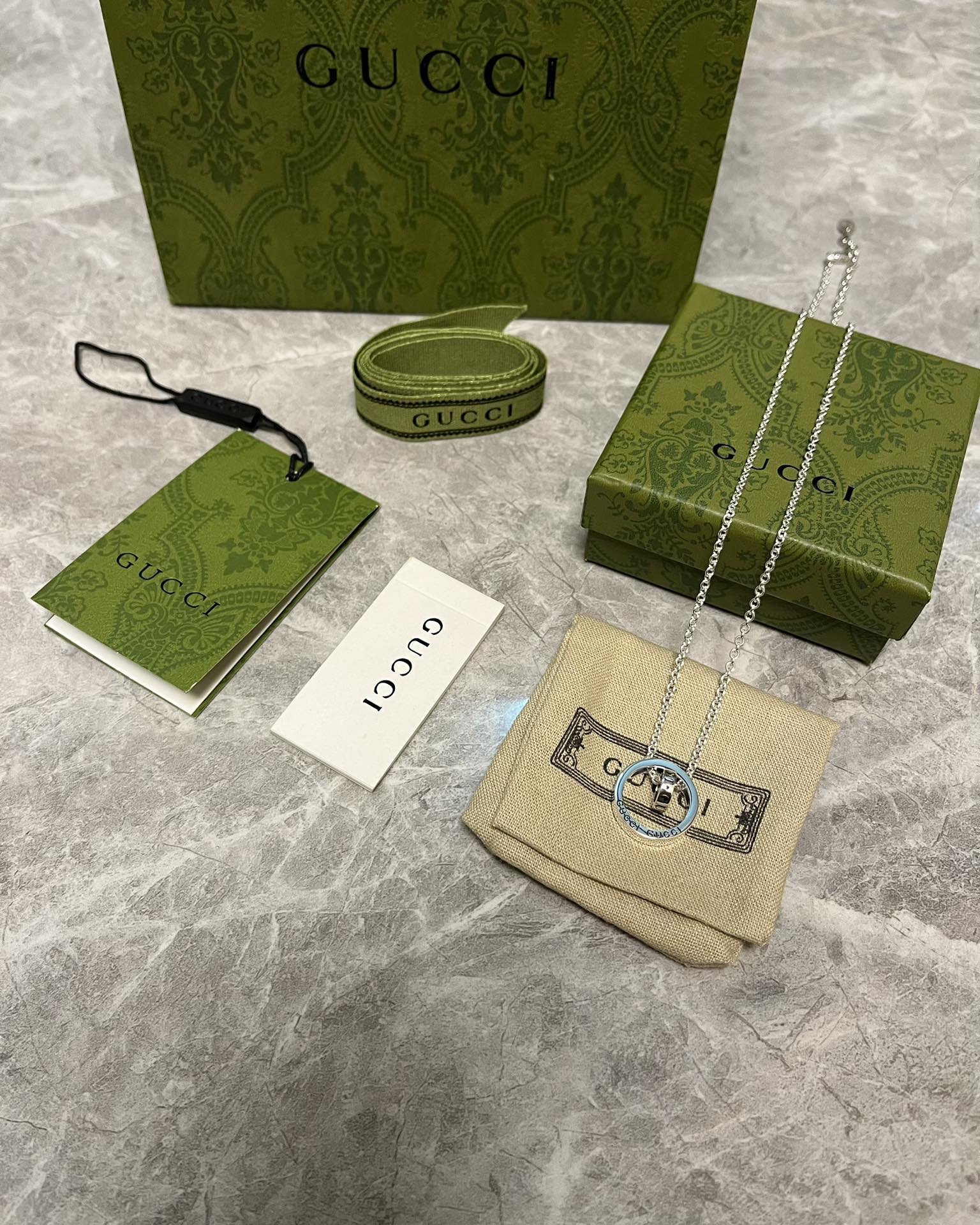 China Replica Gucci Necklaces 45usd Only