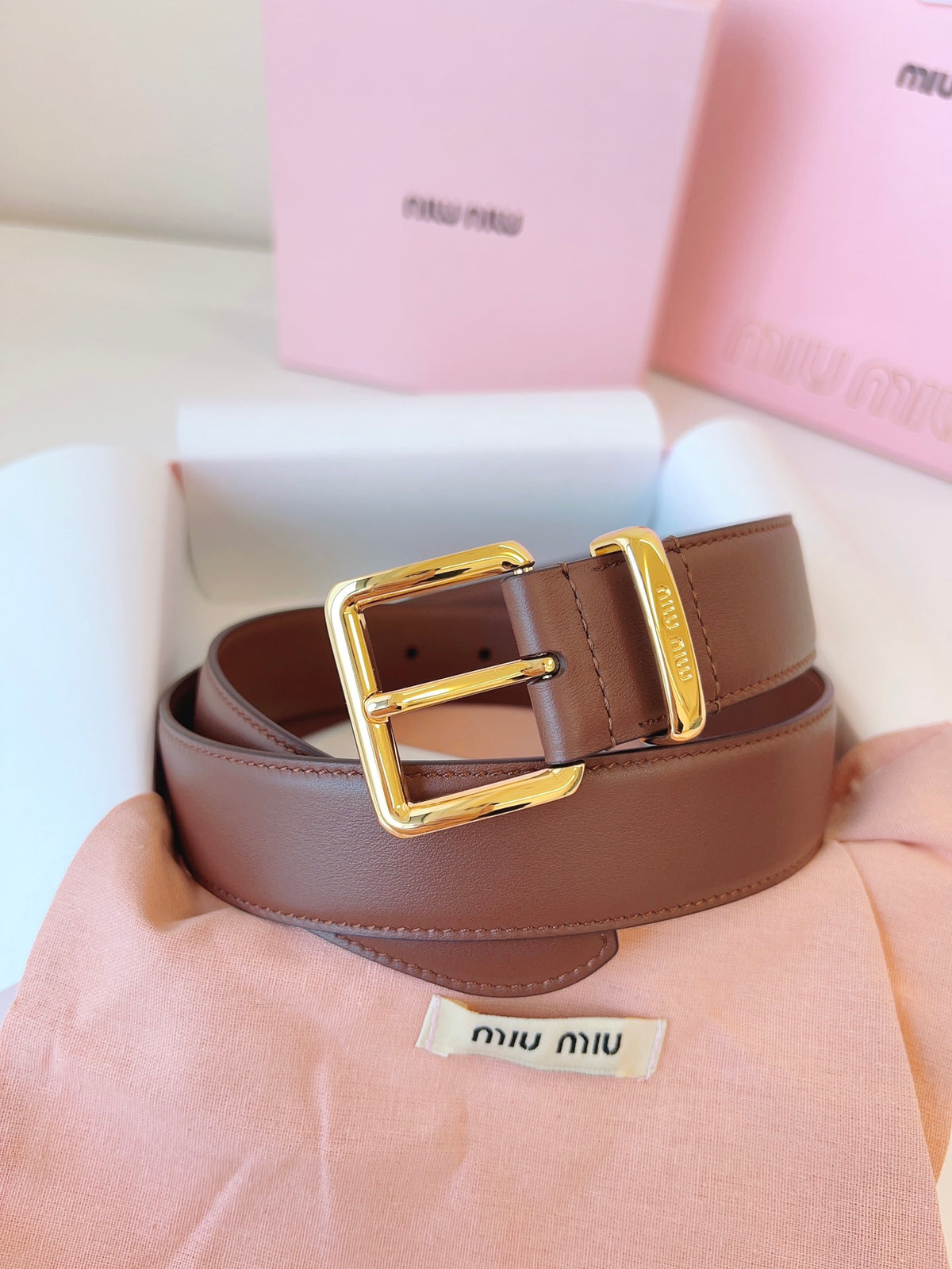 China Replica MiuMiu Belts 56usd Only