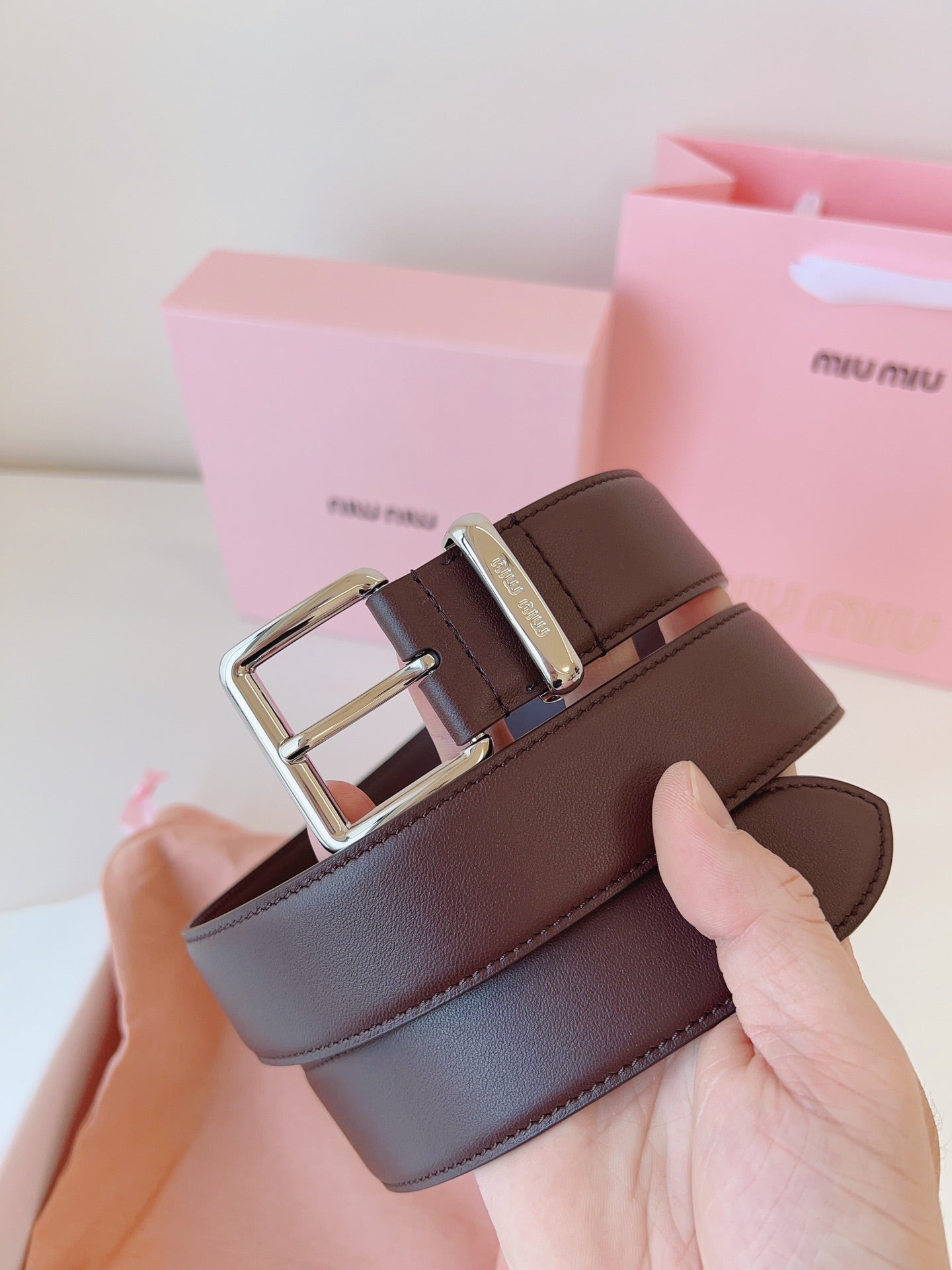 China Replica MiuMiu Belts 56usd Only