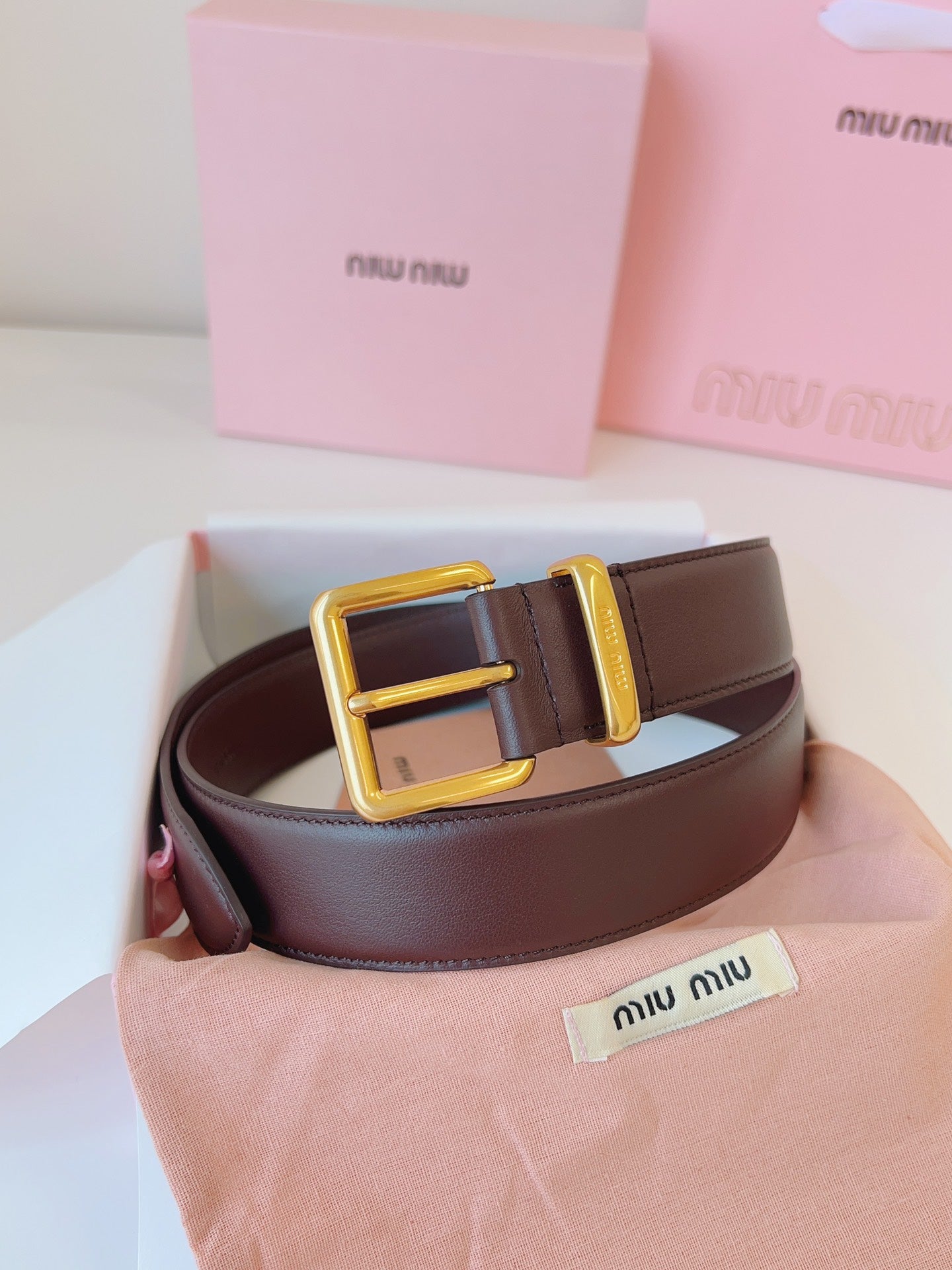China Replica MiuMiu Belts 56usd Only