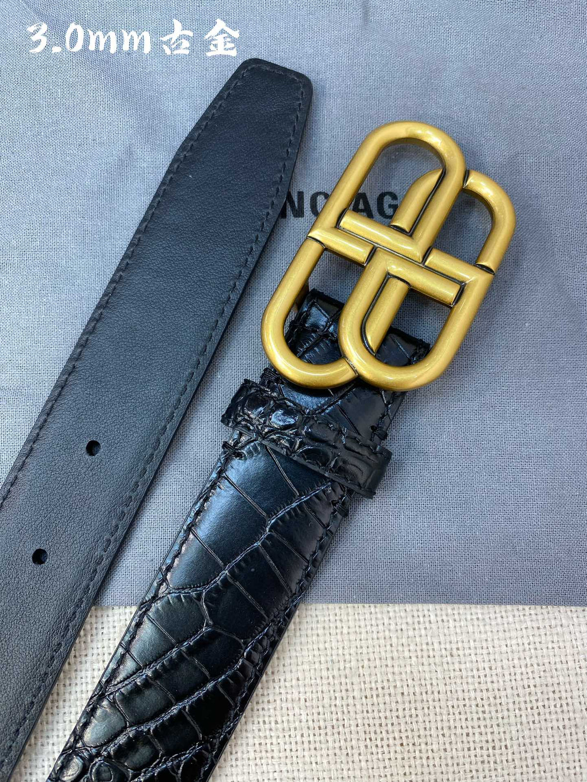 China Replica Balenciaga Belts 56usd Only