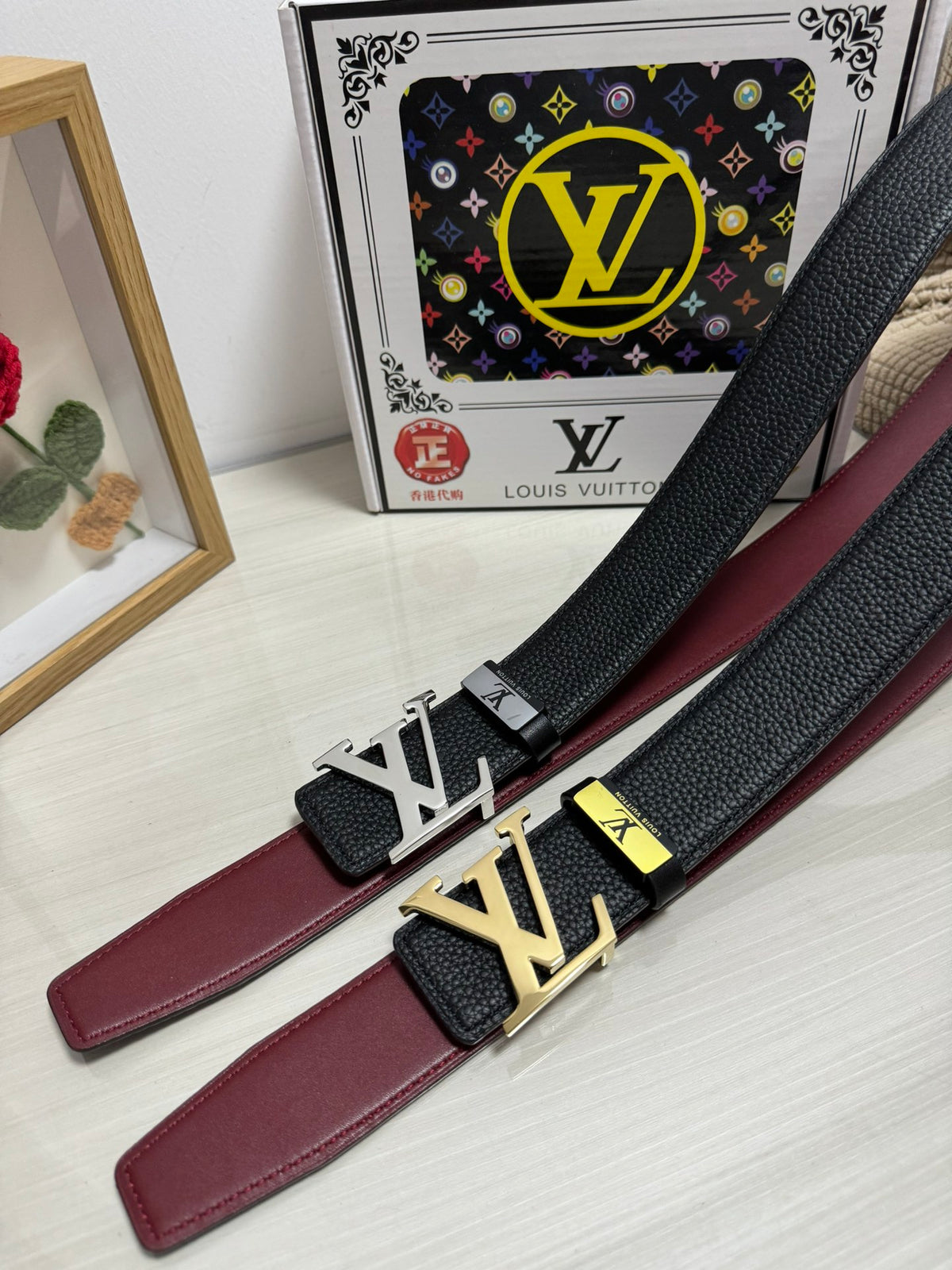 China Replica LV Belts 52usd Only