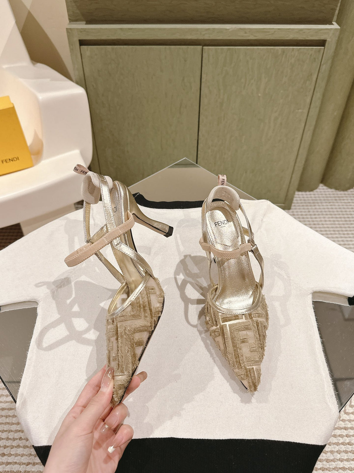 China Replica Fendi Women Shoes 108usd Only