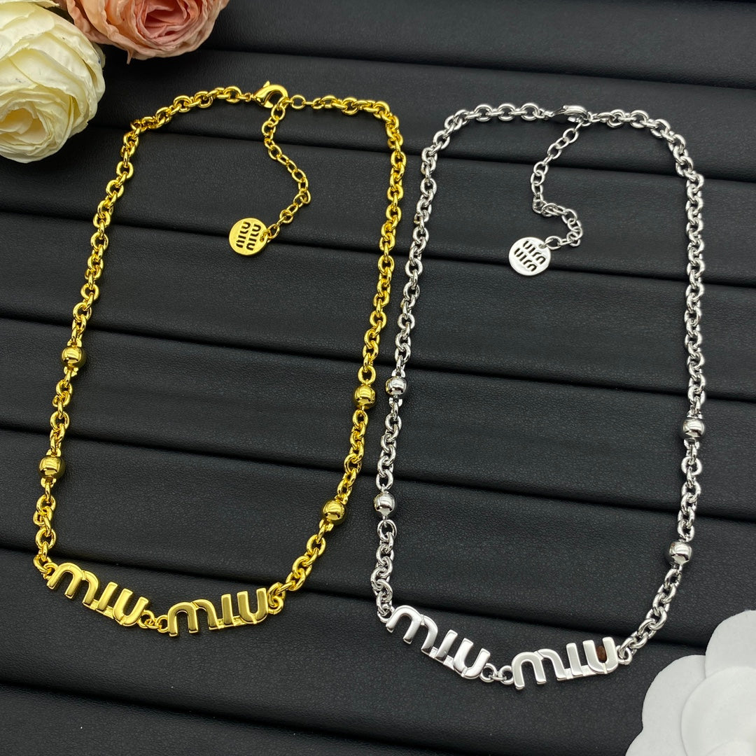 China Replica Miumiu Necklaces 24usd Only