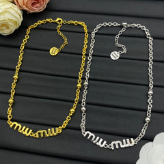 China Replica Miumiu Necklaces 24usd Only