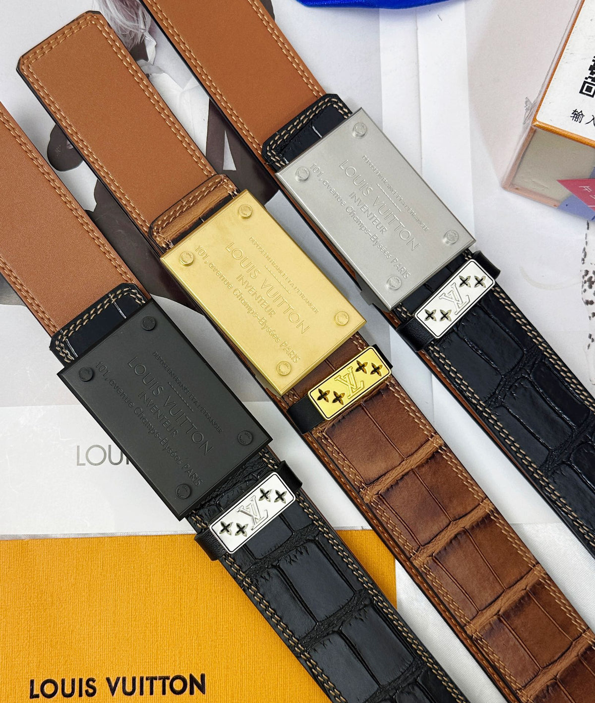 China Replica LV Belts 52usd Only