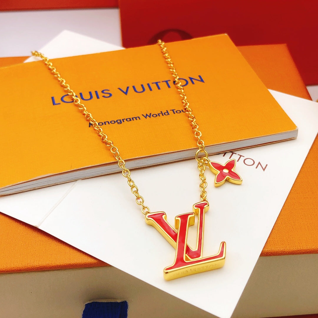 China Replica LV Necklaces 27usd Only