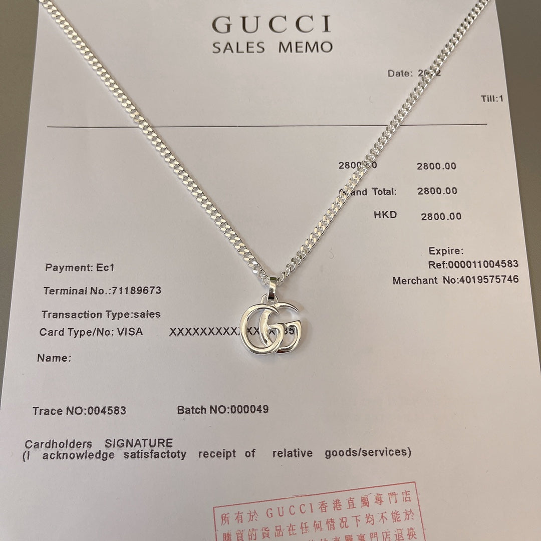 China Replica Gucci Necklaces 48usd Only