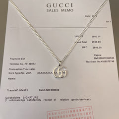 China Replica Gucci Necklaces 48usd Only