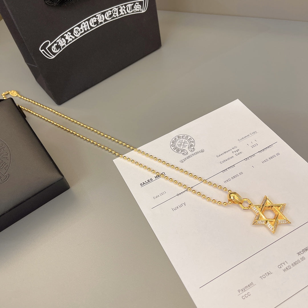 China Replica Chrome Hearts Necklaces 75usd Only