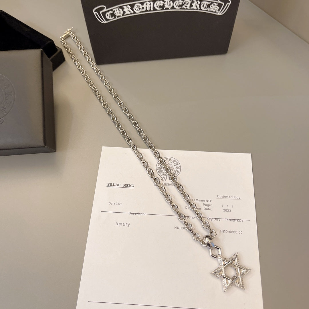 China Replica Chrome Hearts Necklaces 75usd Only