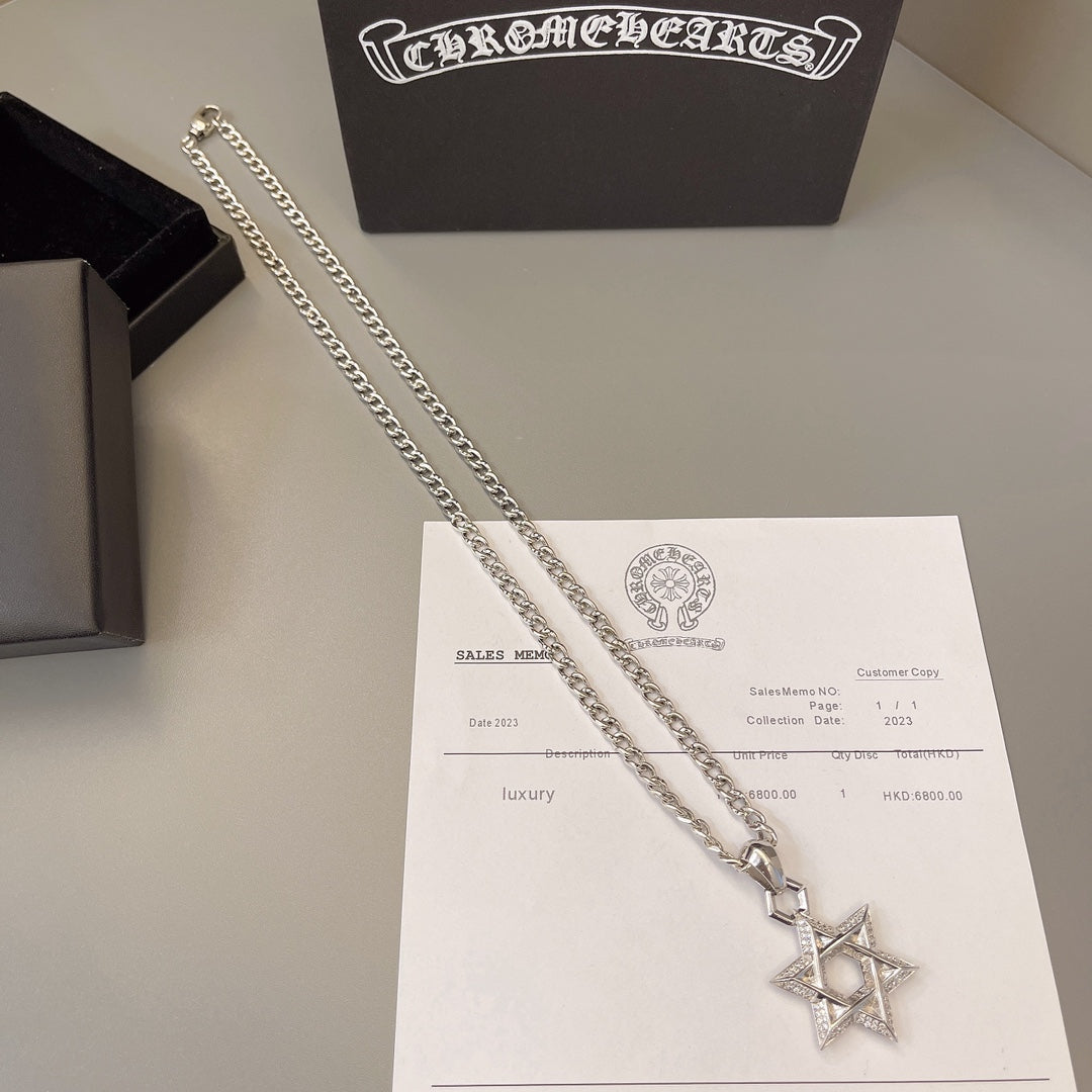 China Replica Chrome Hearts Necklaces 75usd Only