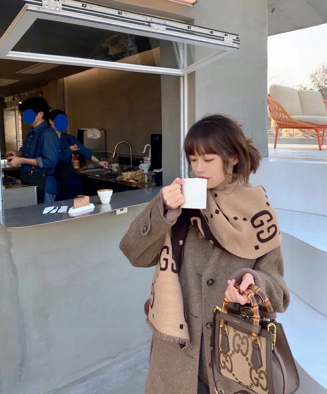 China Replica Gucci Scarf 40usd Only