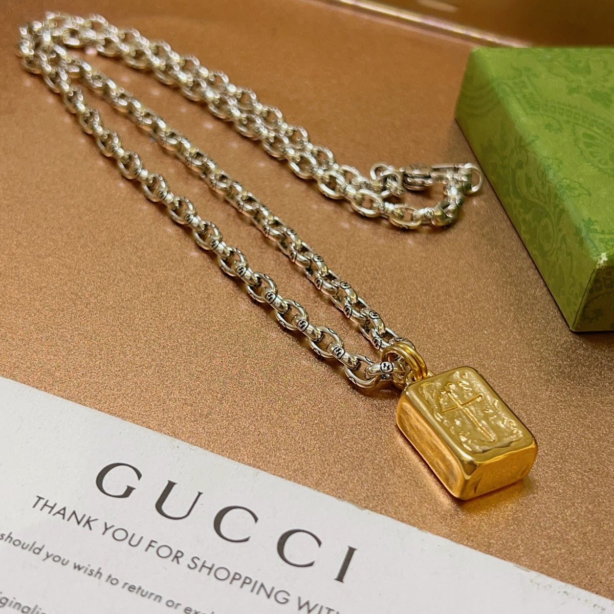 China Replica Gucci Necklaces 75usd Only
