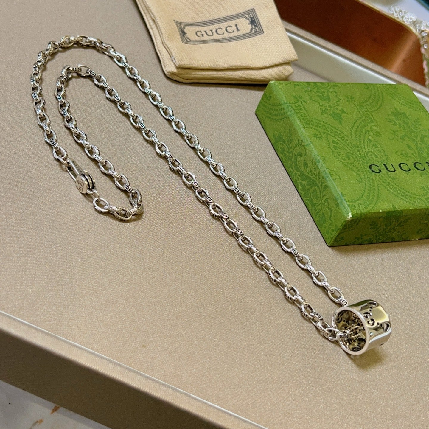 China Replica Gucci Necklaces 69usd Only
