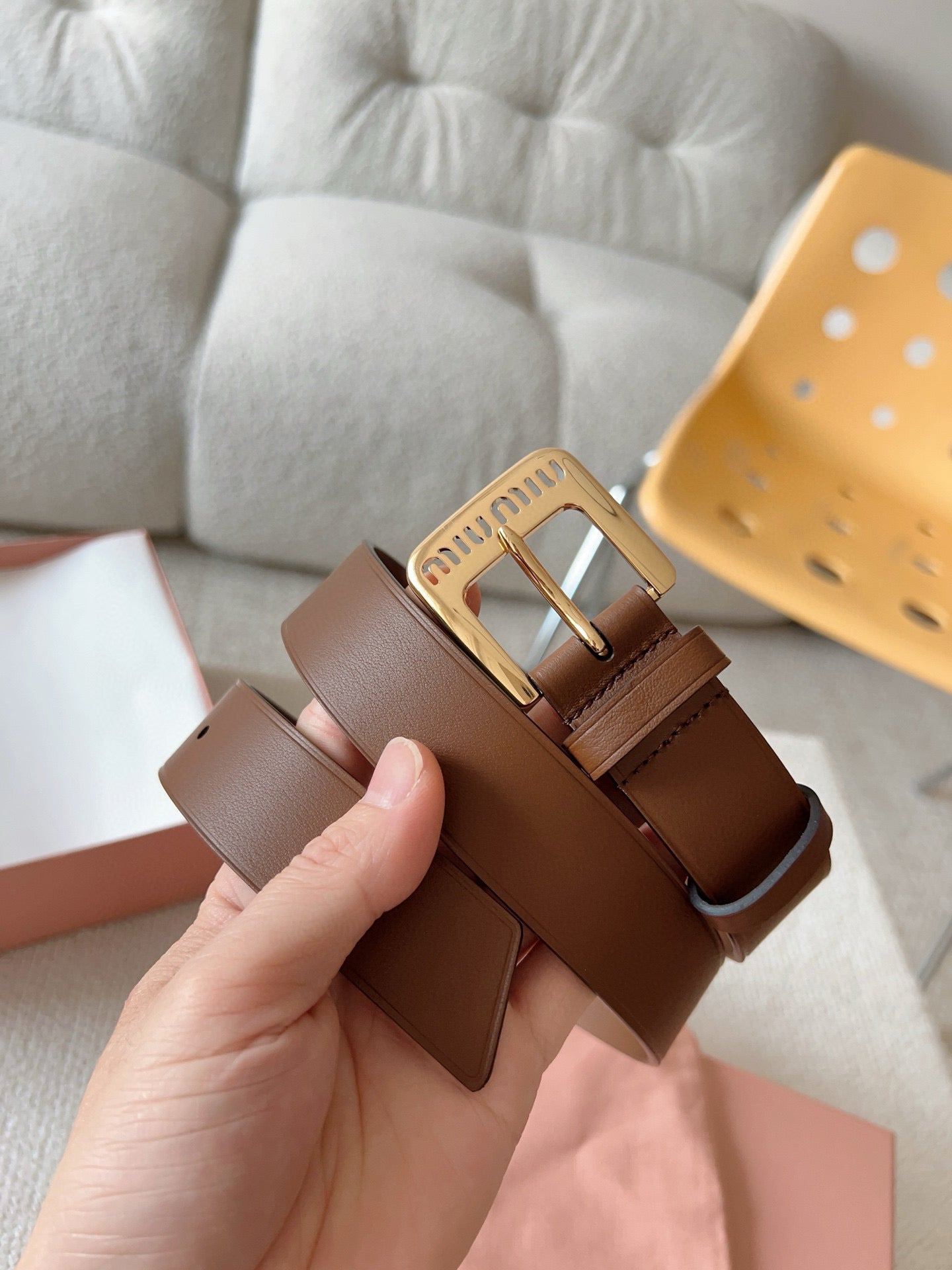 China Replica MiuMiu Belts 46usd Only