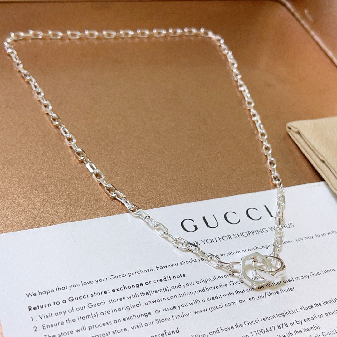 China Replica Gucci Necklaces 45usd Only