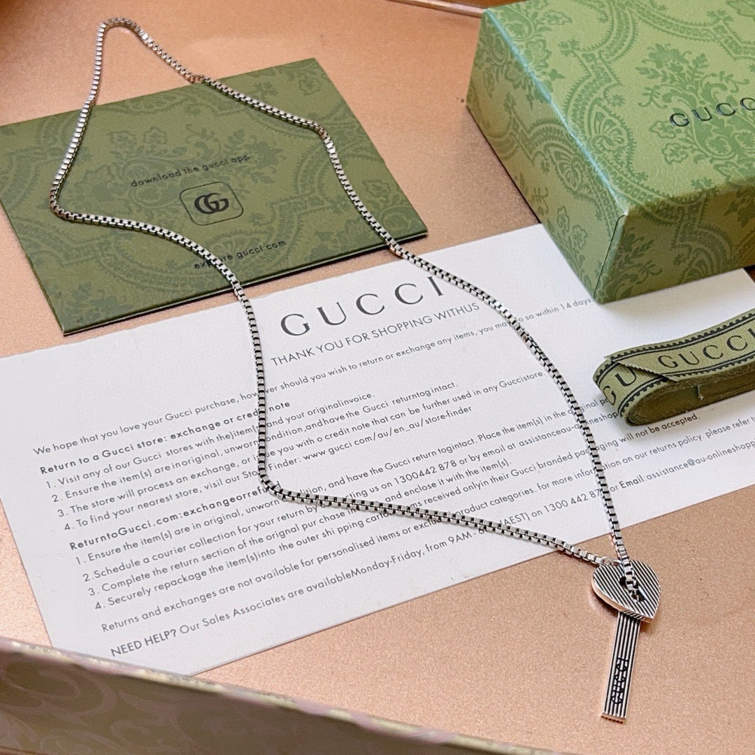 China Replica Gucci Necklaces 45usd Only