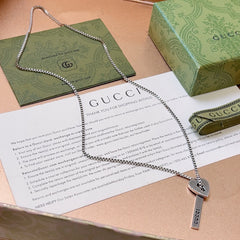 China Replica Gucci Necklaces 45usd Only