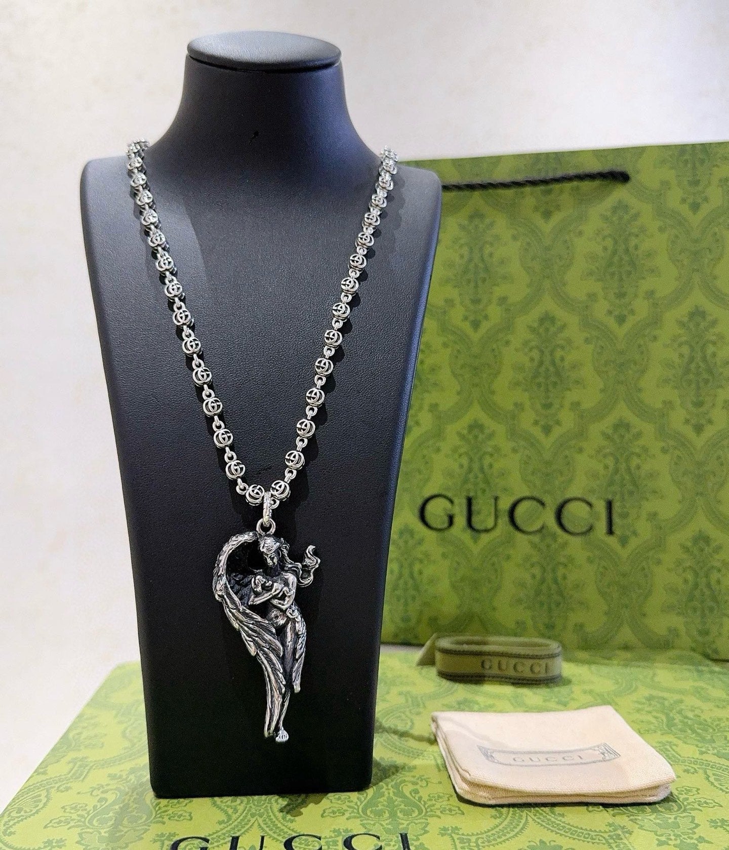 China Replica Gucci Necklaces 75usd Only