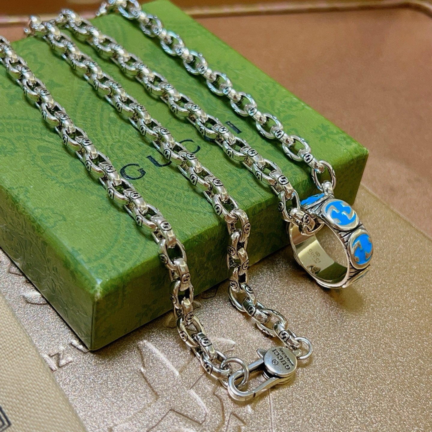 China Replica Gucci Necklaces 75usd Only