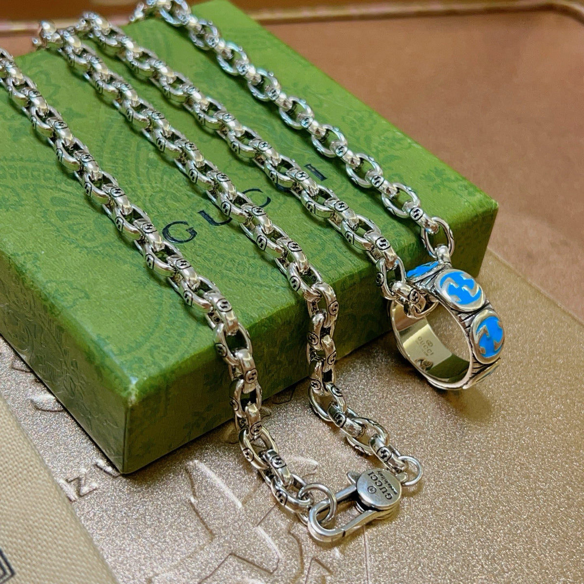 China Replica Gucci Necklaces 75usd Only