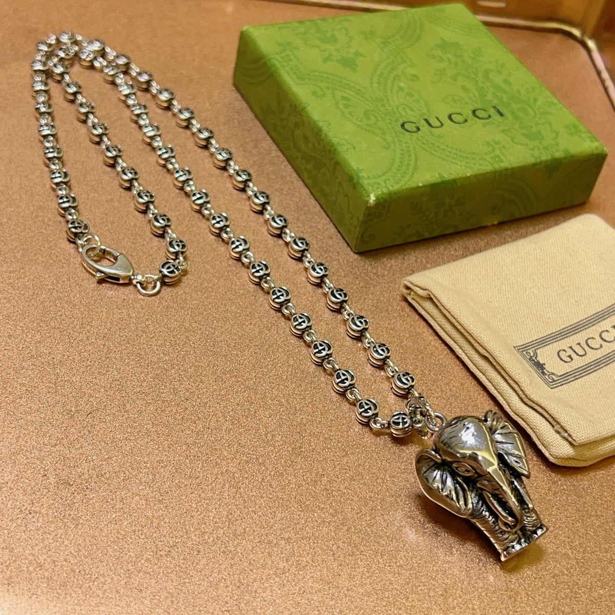 China Replica Gucci Necklaces 75usd Only