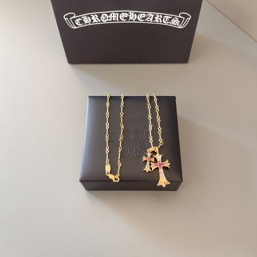 China Replica Chrome Hearts Necklaces 63usd Only