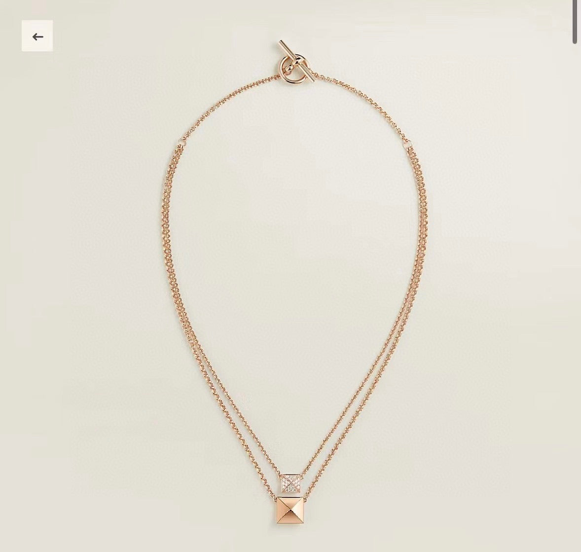 China Replica Hermes Necklaces 41usd Only