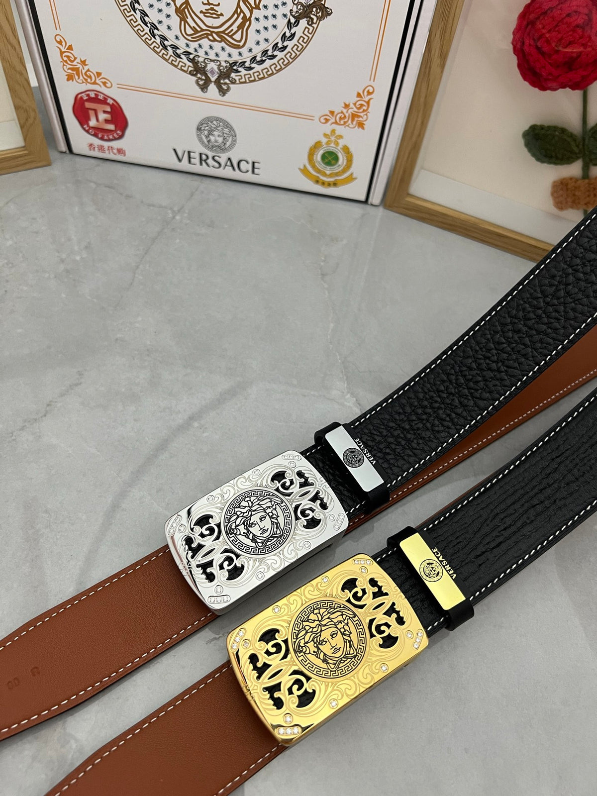 China Replica Versace Belts 66usd Only