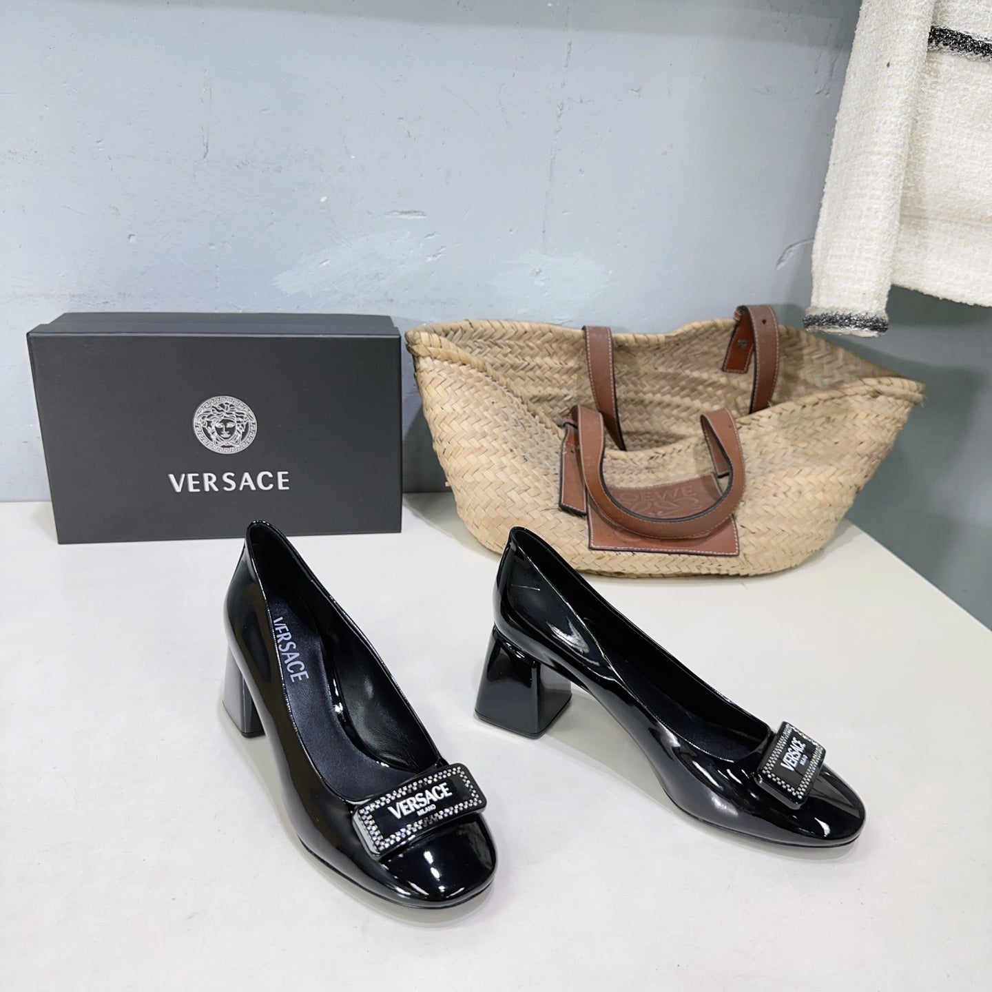 China Replica Versace Women Shoes 94usd Only