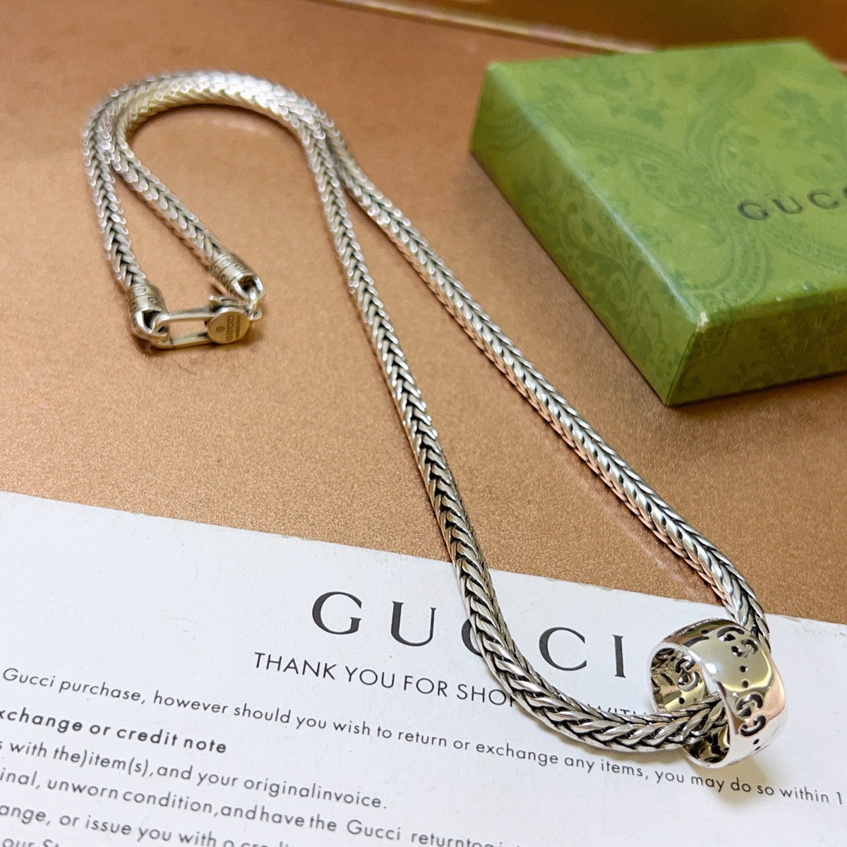 China Replica Gucci Necklaces 75usd Only