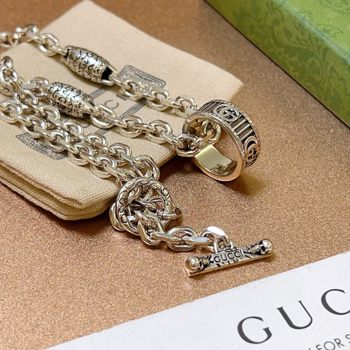 China Replica Gucci Necklaces 69usd Only