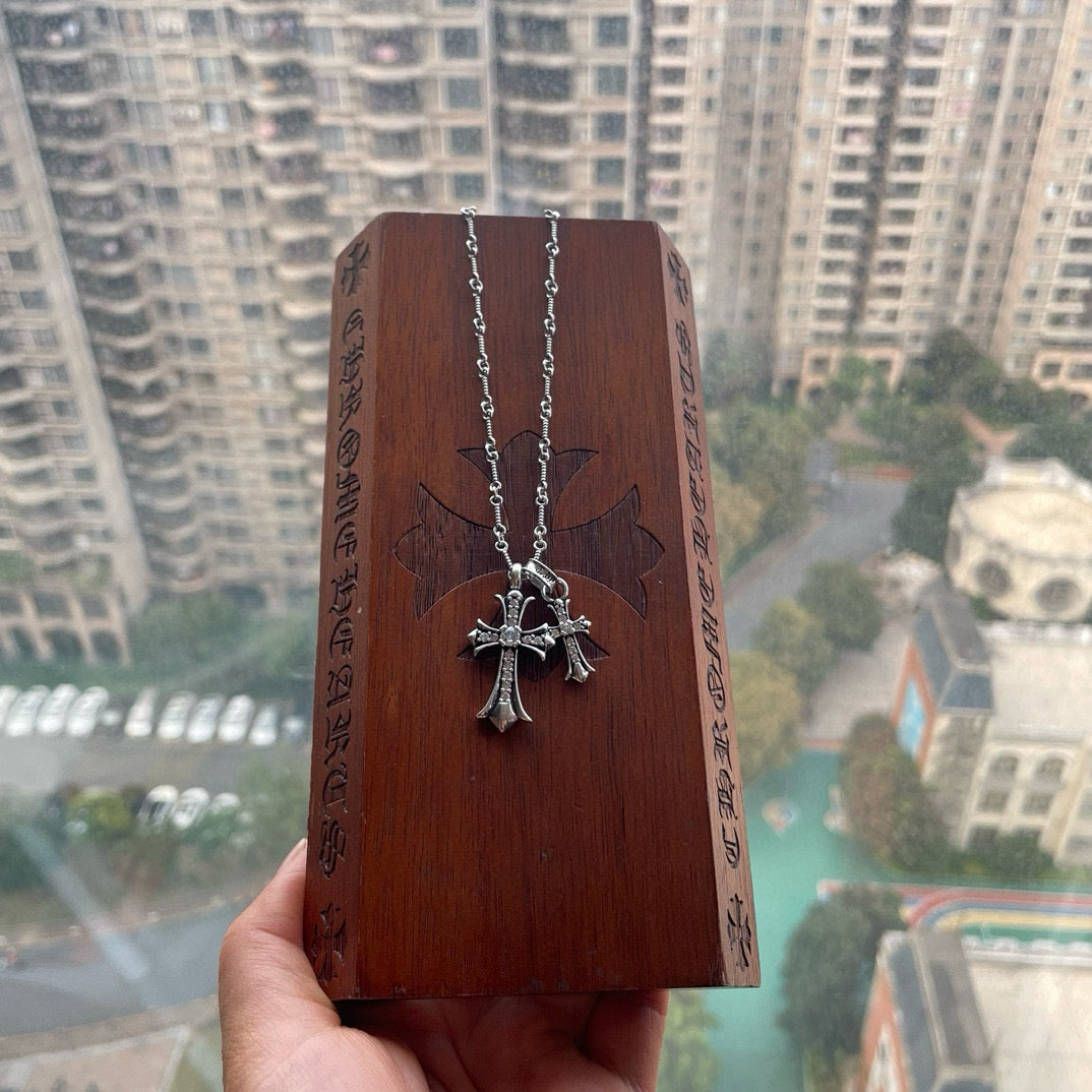 China Replica Chrome Hearts Necklaces 48usd Only