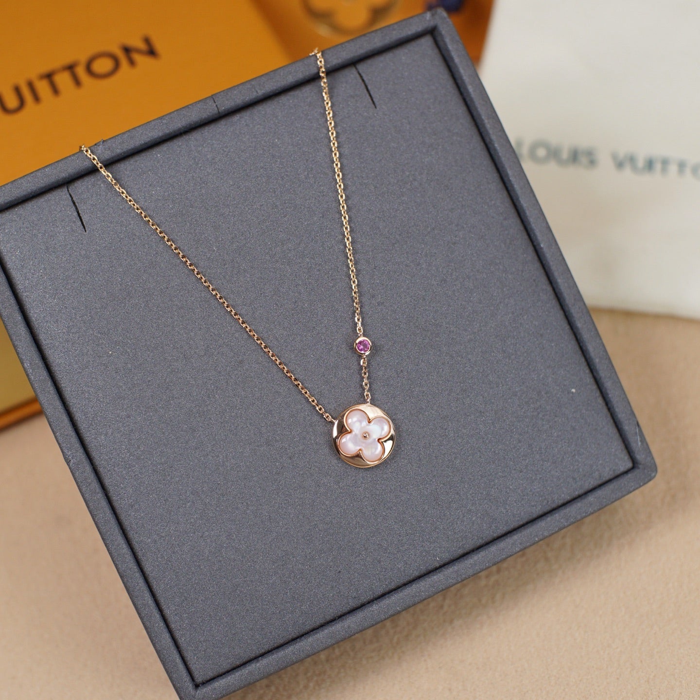 China Replica LV Necklaces 84usd Only