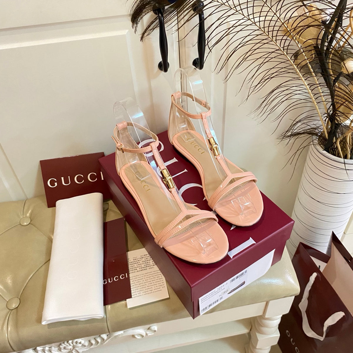 China Replica Gucci Women Shoes 95usd Only