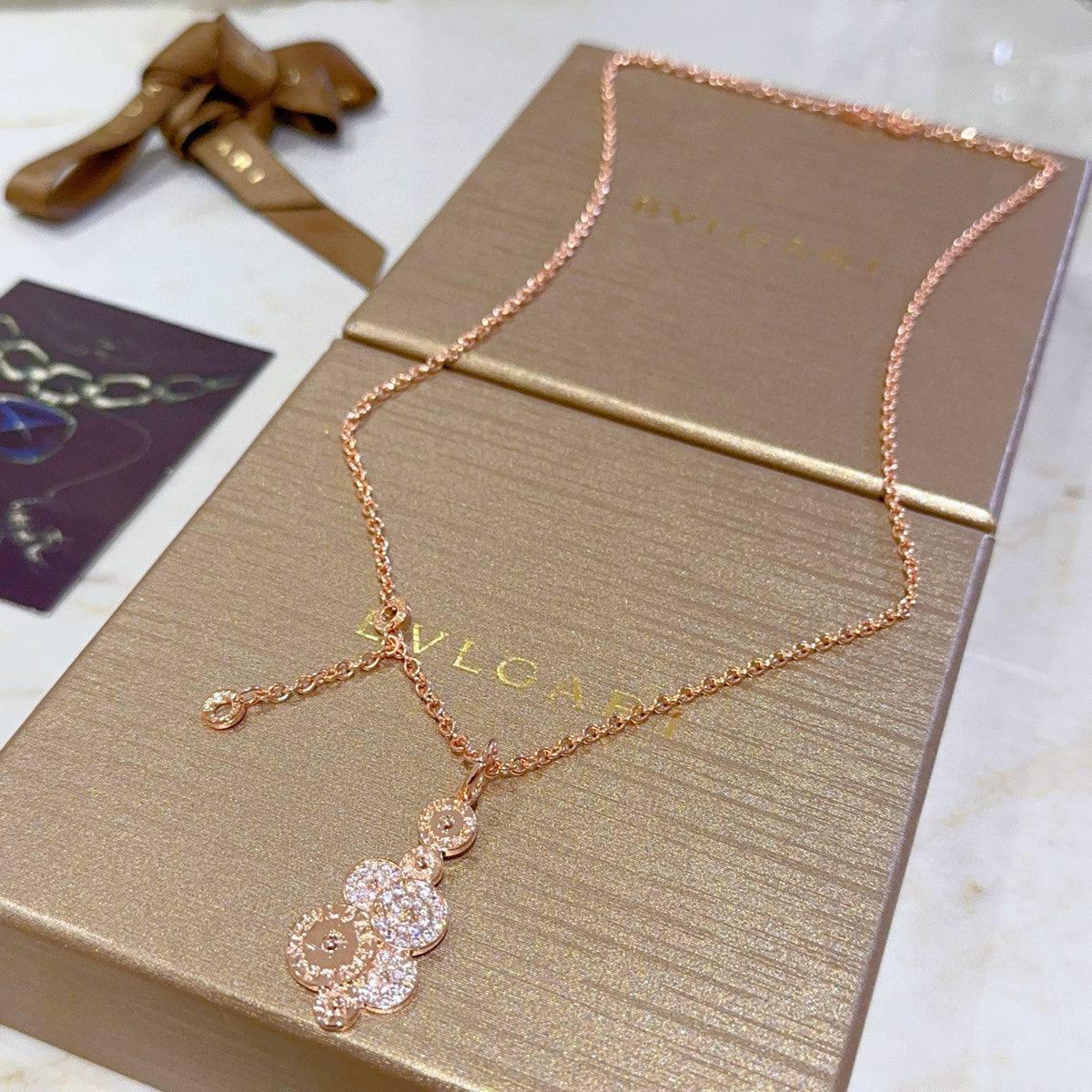 China Replica Bvlgari Necklaces 51usd Only