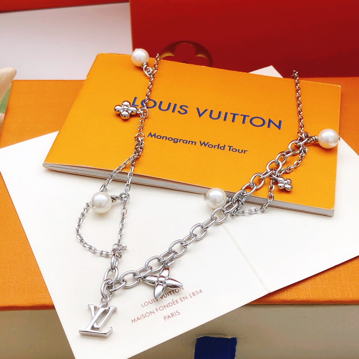 China Replica LV Necklaces 36usd Only