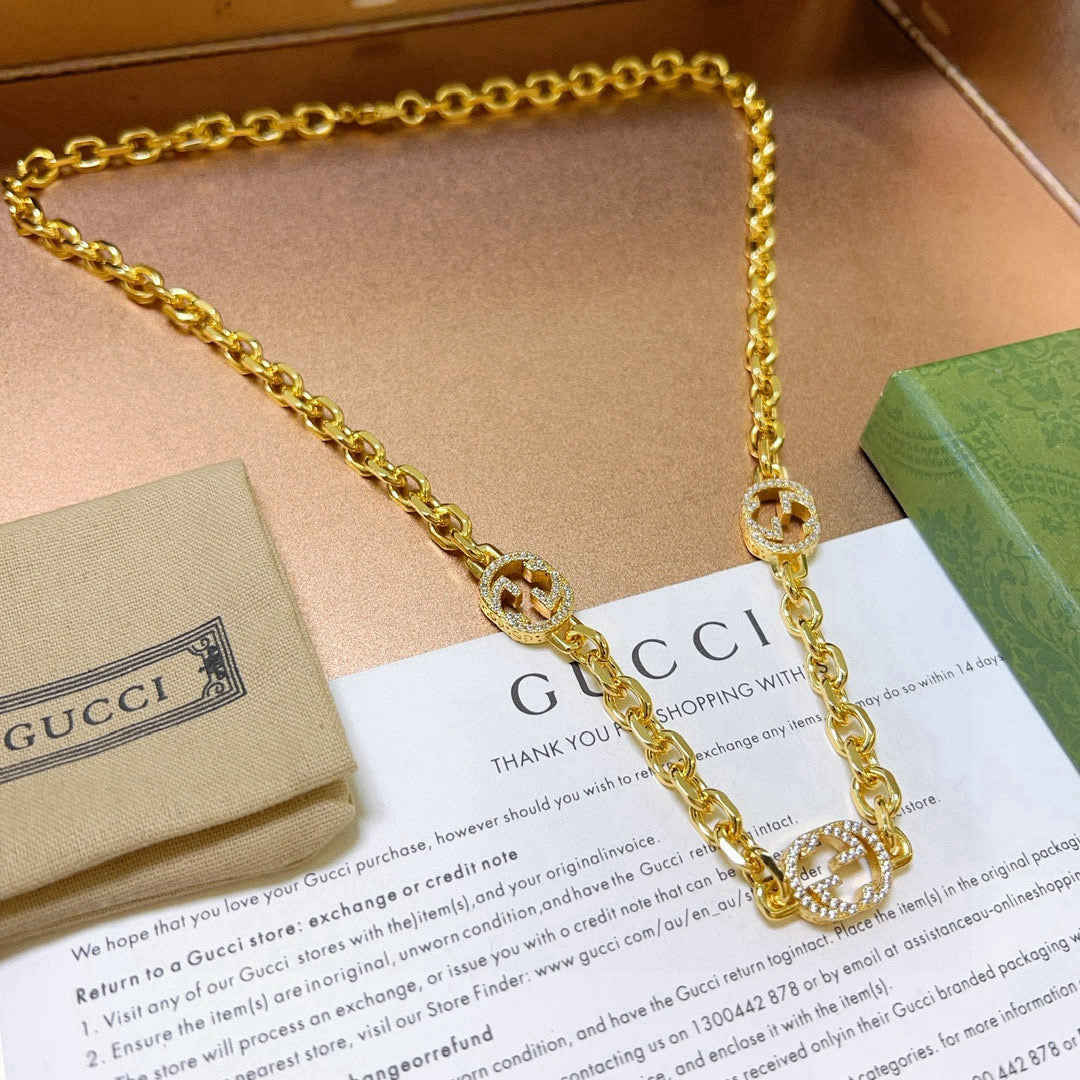 China Replica Gucci Necklaces 75usd Only