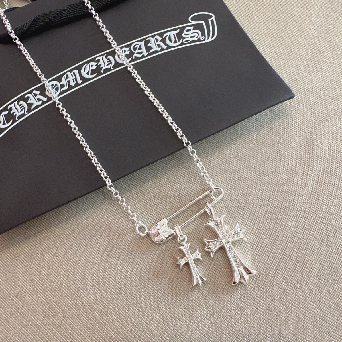 China Replica Chrome Hearts Necklaces 63usd Only